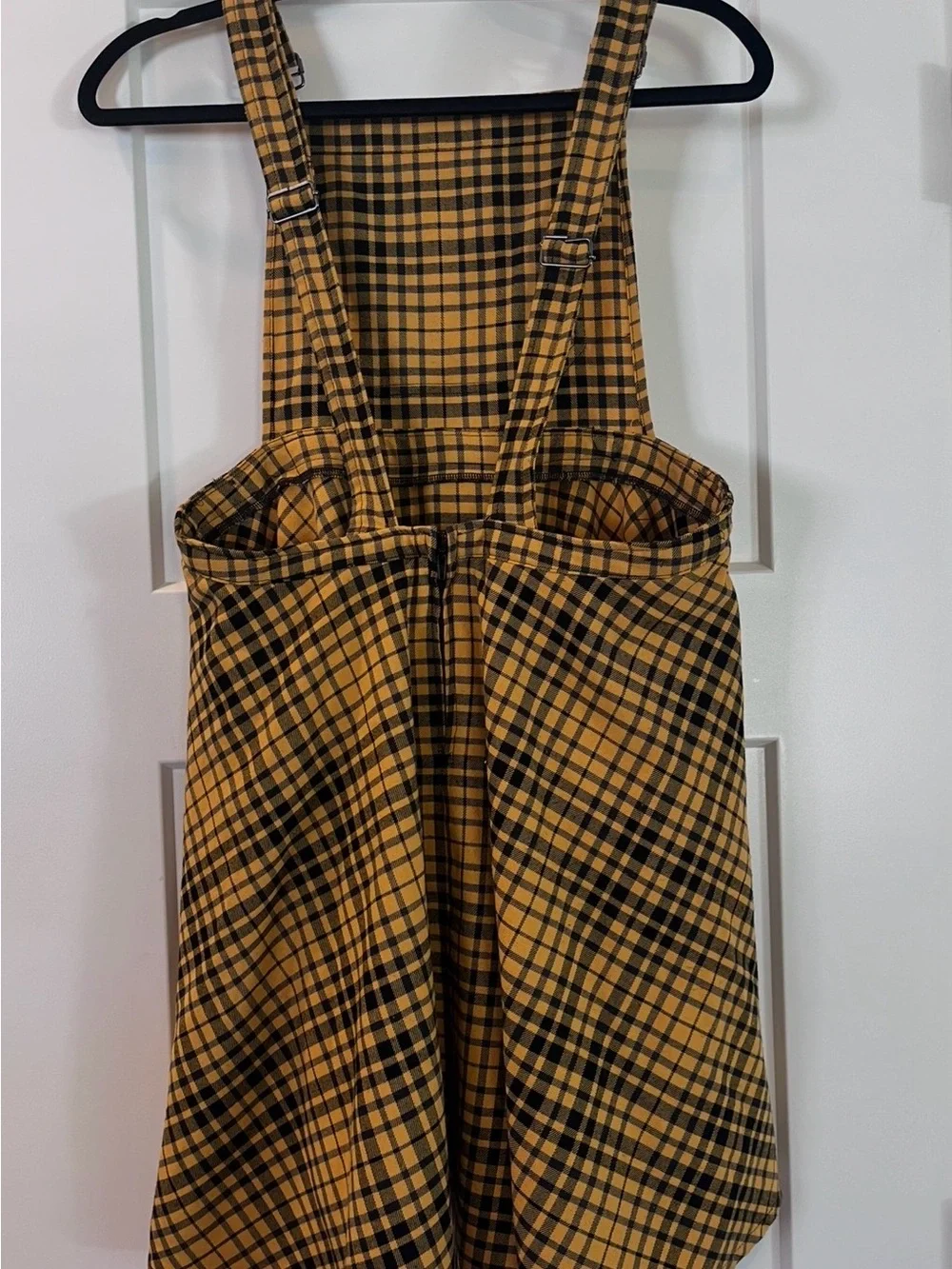Hufflepuff Yellow Plaid Dress Costume